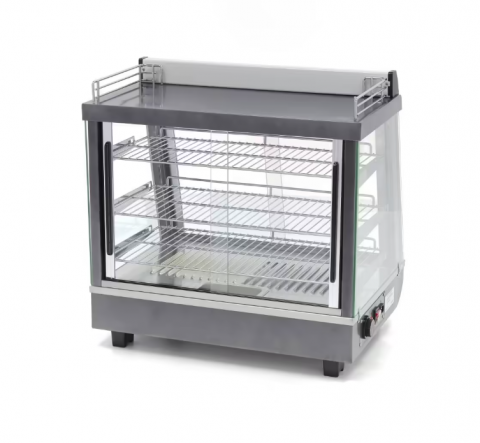 Vitrina calda cu 3 rafturi 68x66 cm, 96 litri [1]