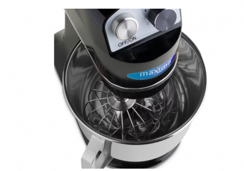 Mixer profesional negru 2 kg de aluat, 7 litri [8]