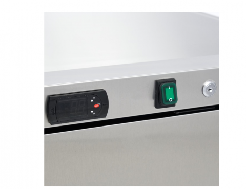 Frigider din inox cu 3 rafturi, 200 litri [5]