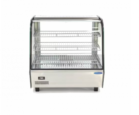 Vitrina calda cu 3 rafturi 68x67 cm, 120 litri [4]