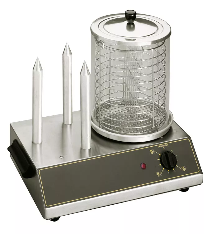 Aparate hot-dog - Aparat profesional de hot dog cu 3 tepuse, 650W