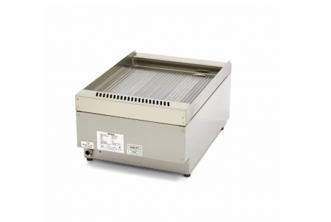 Grill profesional pe gaz striat 3000W, 60x40 cm [3]