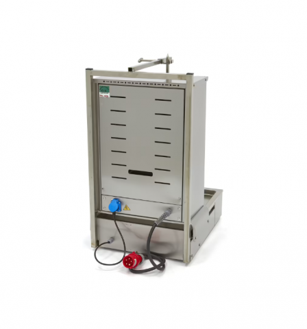 Aparat de kebab/shaorma electric cu 3 arzatoare, 40 kg de carne [1]