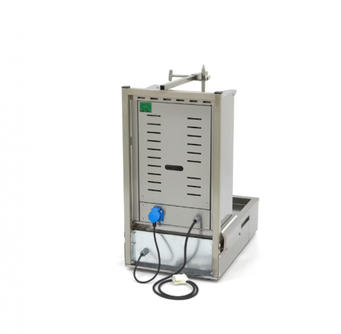 Aparat de kebab/shaorma electric cu 2 arzatoare, 20 kg de carne [1]