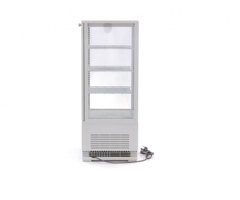 Vitrina frigorifica alba cu 3 rafturi, 78 litri [4]
