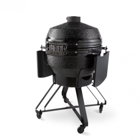 Gratar ceramic kamado pe carbuni, cu capac, diametru 59 cm [4]