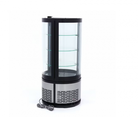 Vitrina frigorifica rotunda 103x48 cm, 100 litri [3]