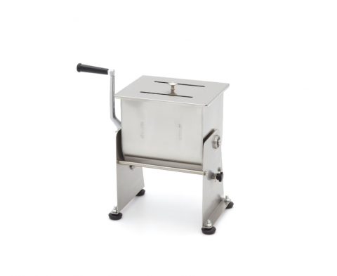 Mixer manual pentru carne , 7.5 kg, 10 litri, 1 axa, cuva inclinata [3]