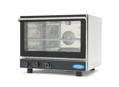 Cuptoare profesionale - Cuptor electric cu aburi, potrivit pentru 4 tavi (60x40cm), 5800W