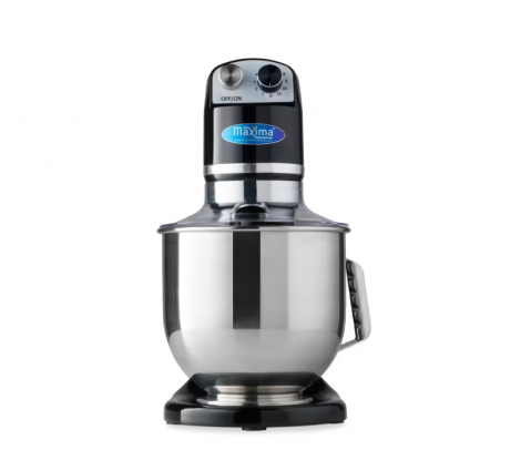 Mixer profesional negru 2 kg de aluat, 7 litri [1]