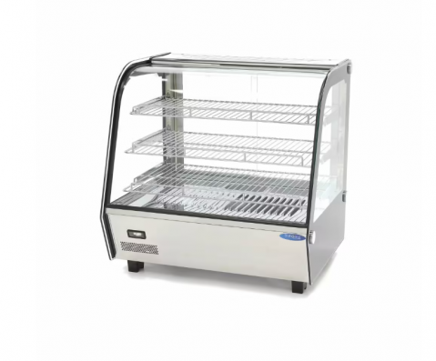 Vitrine calde - Vitrina calda cu 3 rafturi 68x67 cm, 120 litri