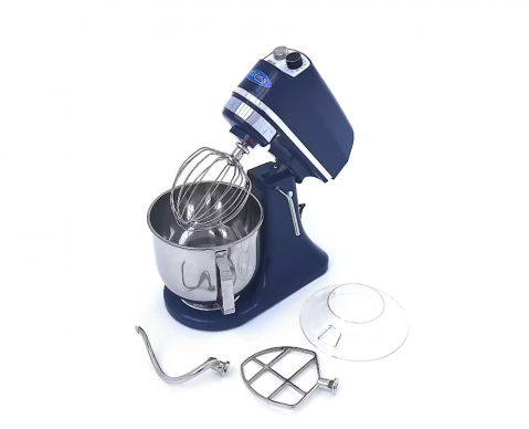 Mixer profesional albastru 2 kg de aluat, 7 litri [12]