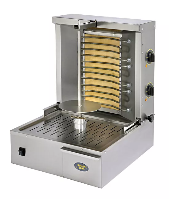 Aparate profesionale kebab/shaorma - Aparat kebab/shaorma electric cu 3 arzatoare - 15 kg de carne