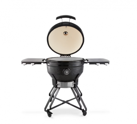 Gratar ceramic kamado pe carbuni, cu capac, diametru 59 cm [2]