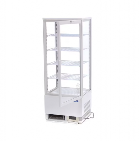 Vitrina frigorifica alba cu 4 rafturi, 98 litri [1]