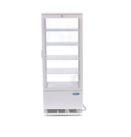 Vitrina frigorifica alba cu 4 rafturi, 98 litri [3]