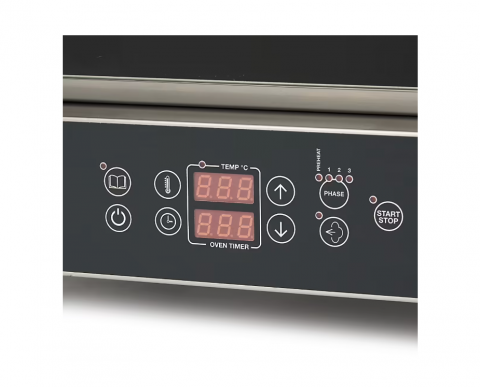 Cuptor electric digital cu aburi, potrivit pentru 4 tavi (60x40cm), 5800W [7]