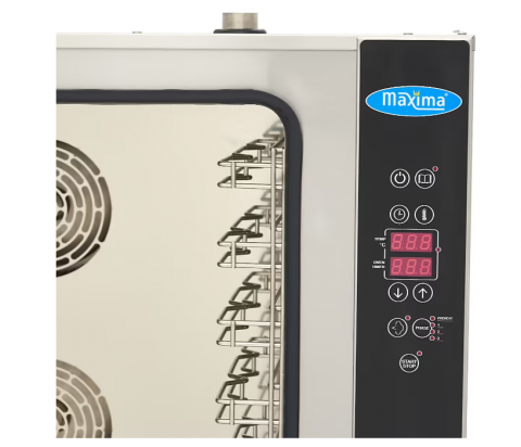 Cuptor electric digital cu aburi, potrivit pentru 10 tavi (60x40cm), 11800W [7]