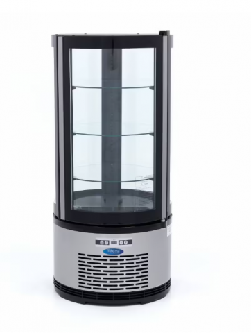 Vitrina frigorifica rotunda 103x48 cm, 100 litri [5]