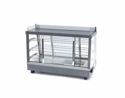 Vitrina calda cu 3 rafturi 92x66 cm, 136 litri [2]