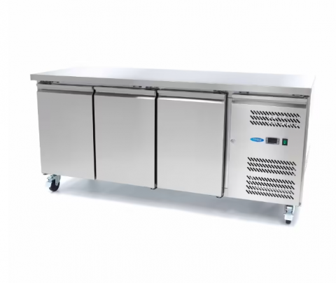 Refrigerare - Masa rece cu 3 usi 465 litri, 180 cm