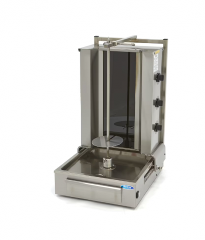 Aparate profesionale kebab/shaorma - Aparat de kebab/shaorma electric cu 3 arzatoare, 40 kg de carne