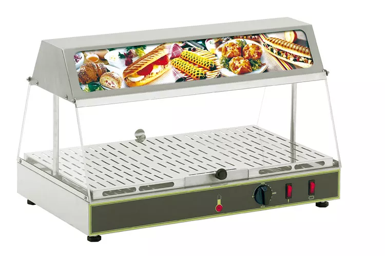 Vitrine calde - Vitrina calda cu 2 rafturi, 60x40 cm