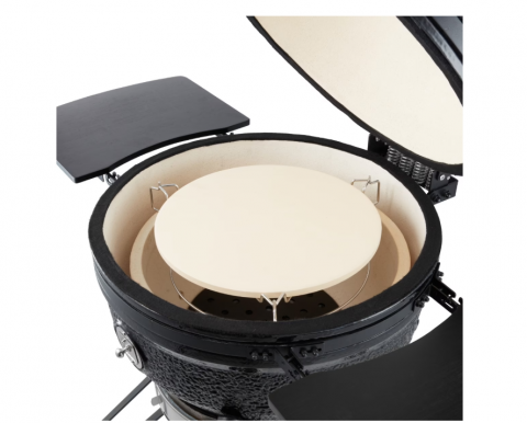 Gratar ceramic kamado pe carbuni, cu capac, diametru 59 cm [16]