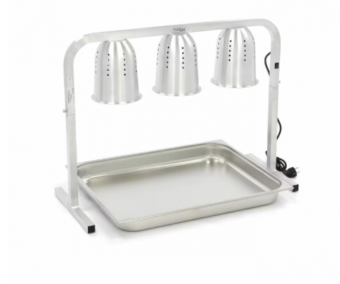 Suporturi incalzire - Suport cu 3 lampi infrarosu pentru incalzit 56x35 cm
