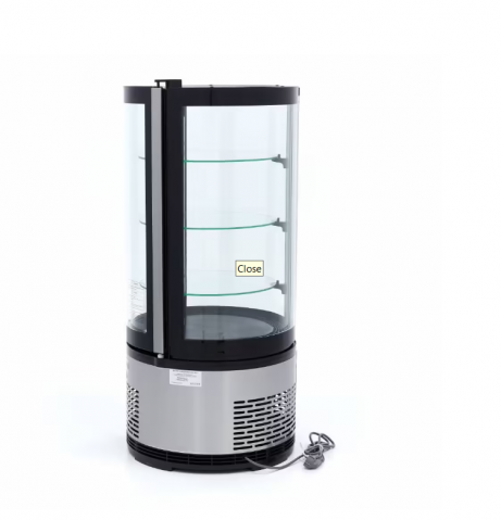 Vitrina frigorifica rotunda 103x48 cm, 100 litri [1]