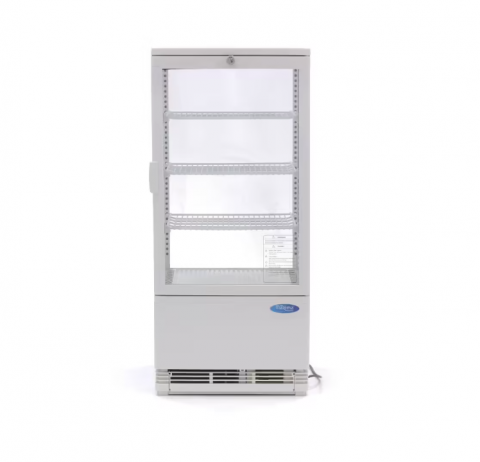 Vitrina frigorifica alba cu 3 rafturi, 78 litri [3]