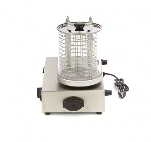 Aparat profesional de hot-dog cu 4 tepuse 1100W, 58x36 cm [3]