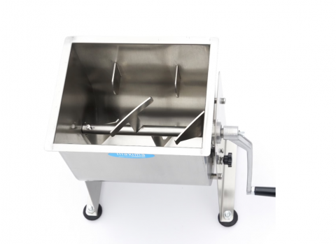 Mixer manual pentru carne , 7.5 kg, 10 litri, 1 axa, cuva inclinata [6]