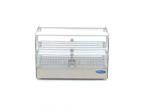 Vitrina calda cu 2 rafturi 55x38 cm, 50 litri [5]