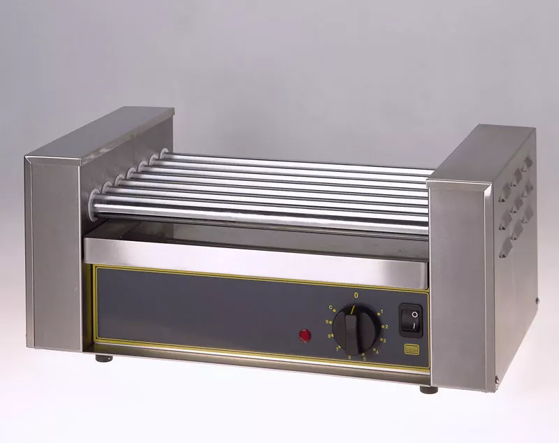 Aparate hot-dog - Aparat profesional de hot dog cu 7 role, 900W