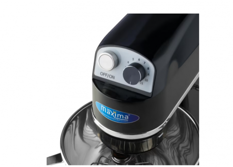 Mixer profesional negru 2 kg de aluat, 7 litri [4]