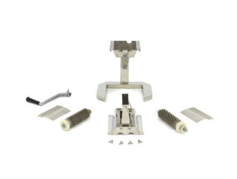 Aparat de fragezit carne manual cu 27 lame si 2 role, 12.5 x 2.5 cm [2]