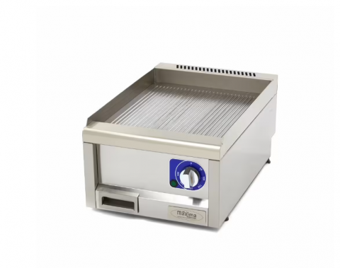 Gratare profesionale - Grill electric profesional striat 3000W, 60x40 cm