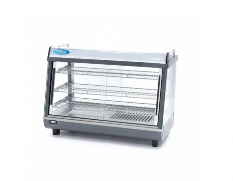 Vitrine calde - Vitrina calda cu 3 rafturi 92x66 cm, 136 litri