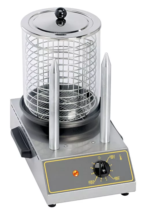 Aparate hot-dog - Aparat profesional de hot dog cu 2 tepuse, 500W