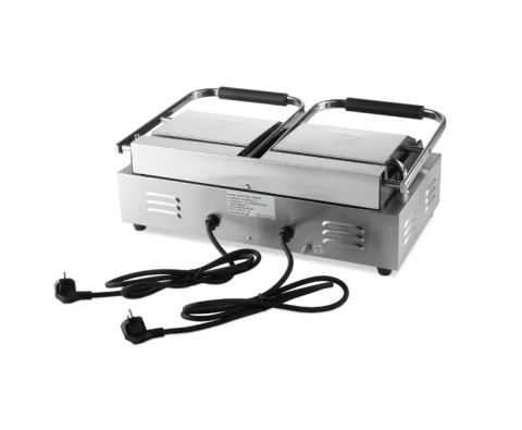 Grill electric dublu neted 22 cm, 1800W [8]