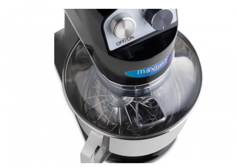 Mixer profesional negru 2 kg de aluat, 7 litri [7]
