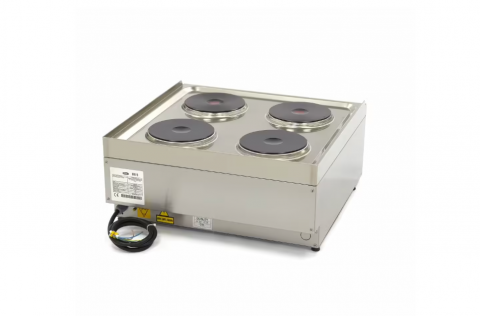 Aragaz profesional electric 7000W, 60x60 cm [2]