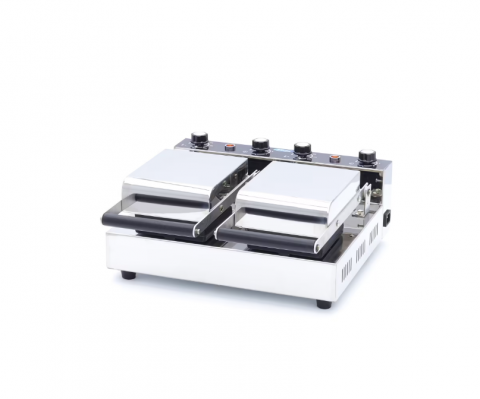 Aparat waffles dublu ice cream panini, 1200W [2]