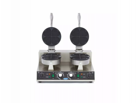 Aparat electric dublu de vafe inimi, 4 bucati [2]