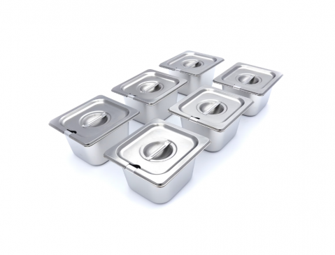 Aparat de topit ciocolata, 6 x 1/6 GN 10 cm [7]