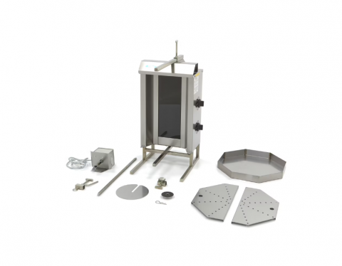 Aparat de kebab/shaorma electric cu 2 arzatoare, 20 kg de carne [1]