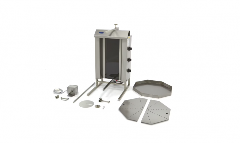 Aparat de kebab/shaorma electric cu 3 arzatoare, 30 kg de carne [1]