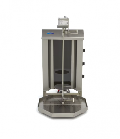Aparat de kebab/shaorma electric cu 3 arzatoare, 30 kg de carne [4]