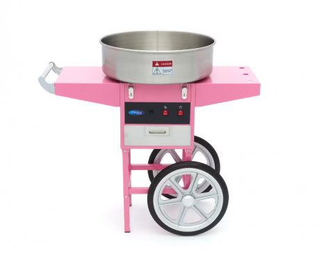 Aparat vata de zahar cu carucior 52 cm, 1080W [2]